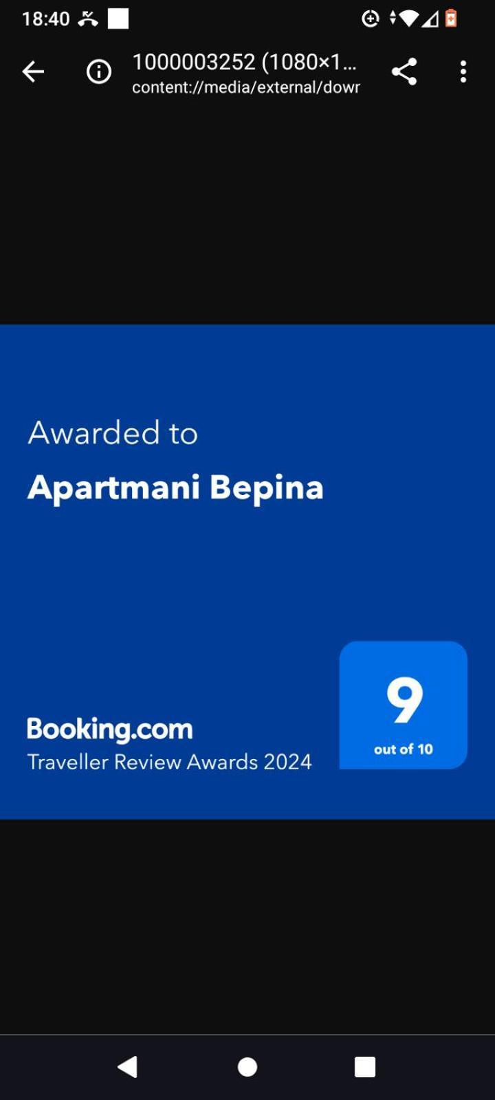 Apartmani Marija Малинска Экстерьер фото